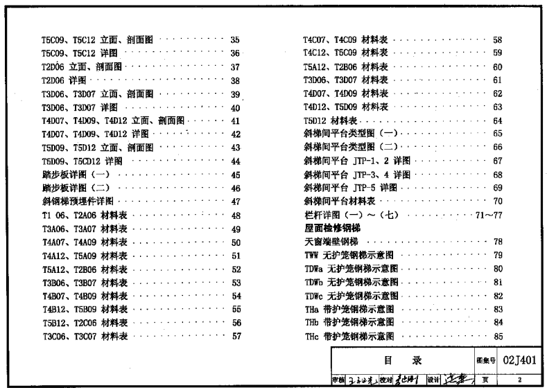 02J401鋼梯圖集2